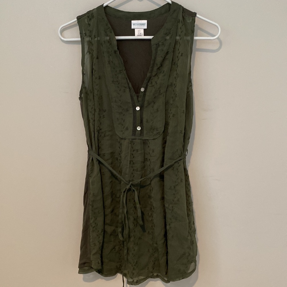 Motherhood Maternity Sleeveless Blouse